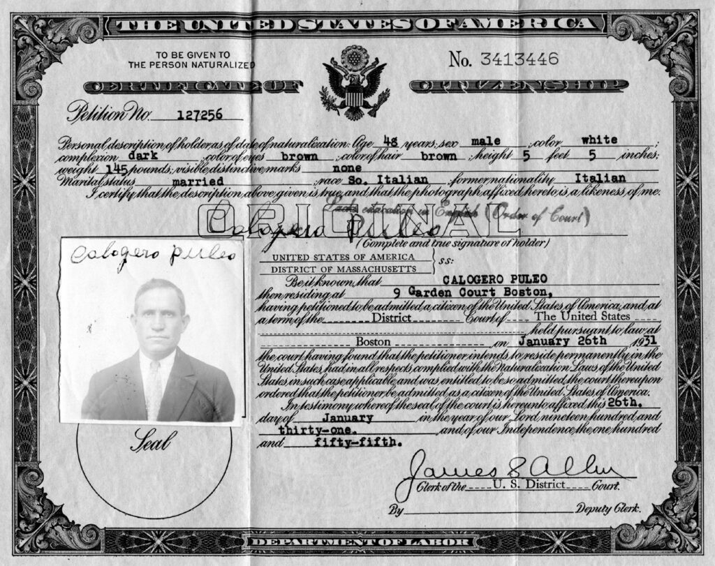 Italians Grandpa Citizenship