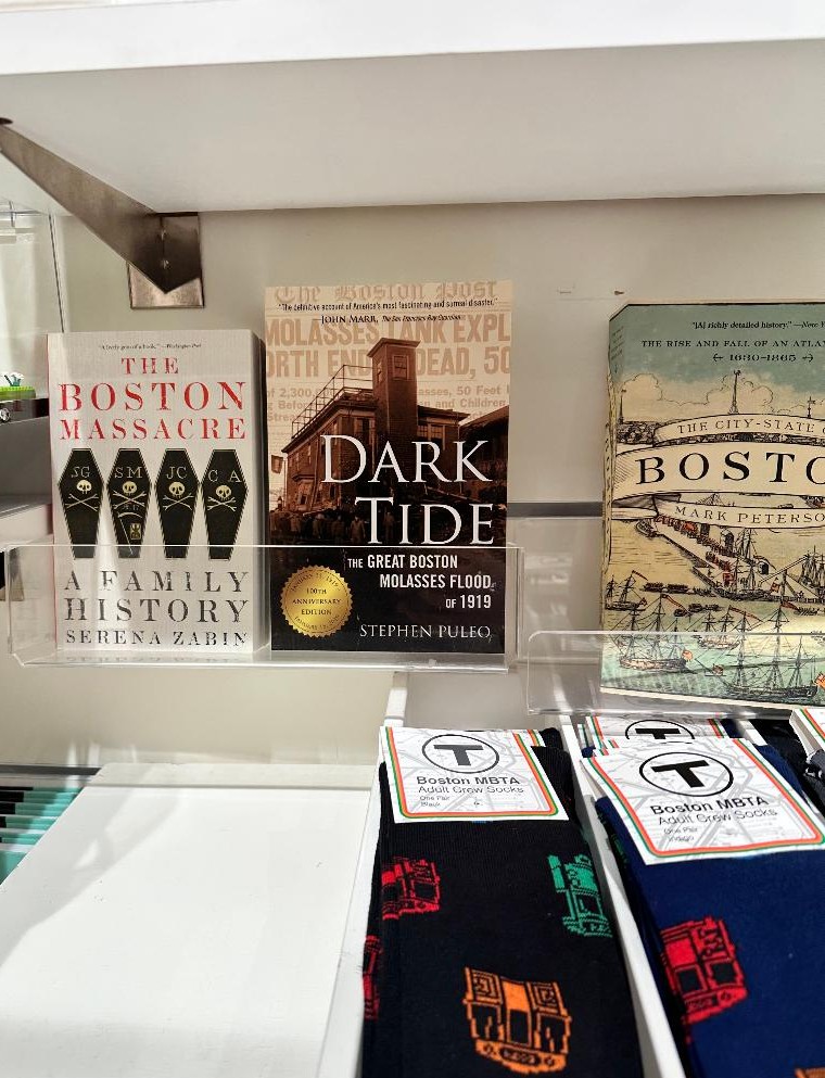 Dark Tide at MFA giftshop